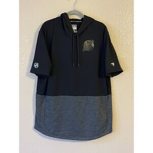 Men's‎ XL NWOT New Jersey Devils Fanatics Authentic Pro Short Sleeve Hoodie